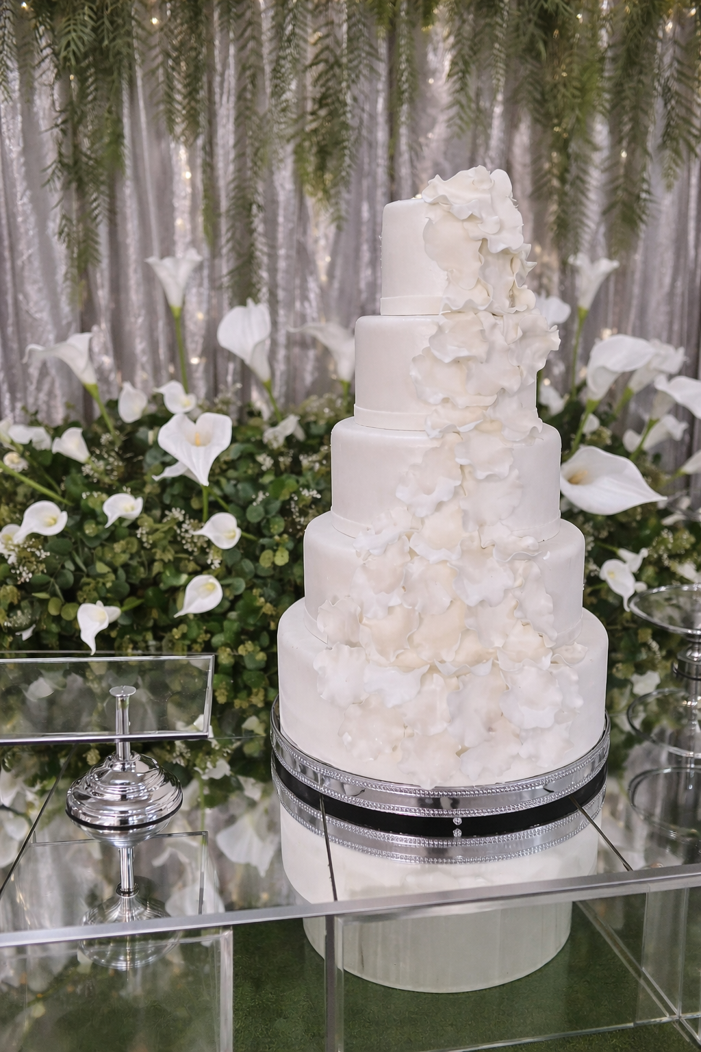 Bolo de casamento fake