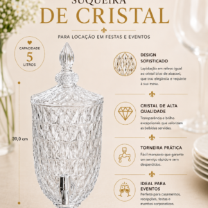 Suqueira de Cristal