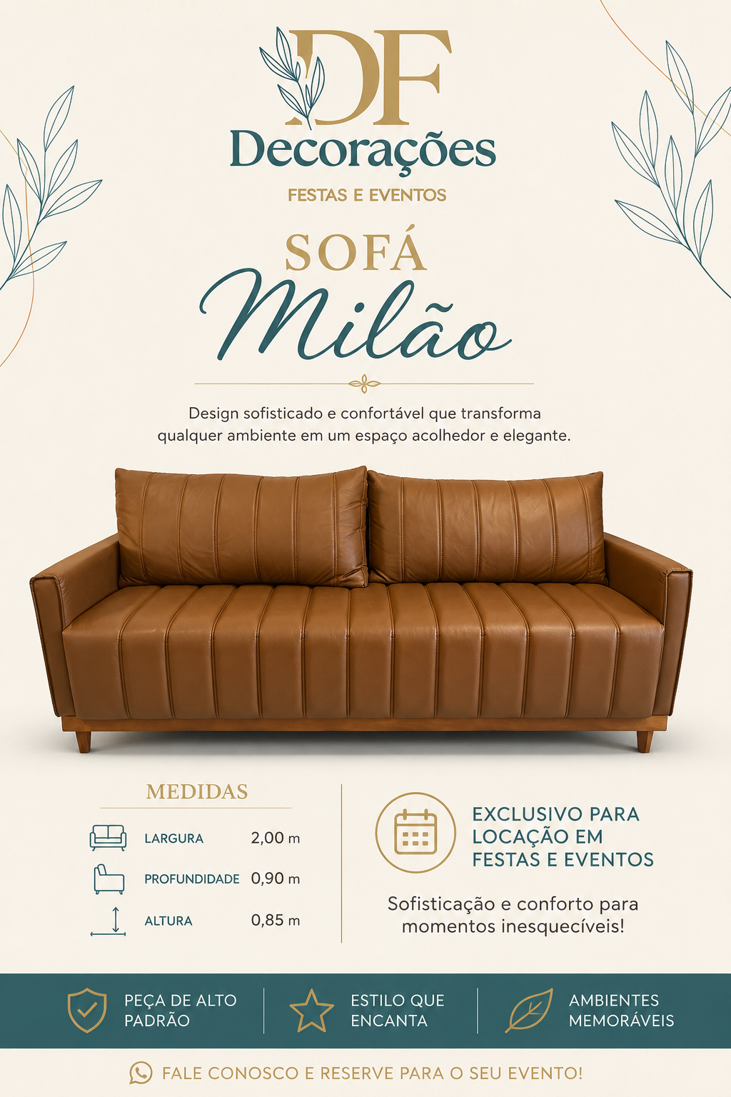 Sofá Milão