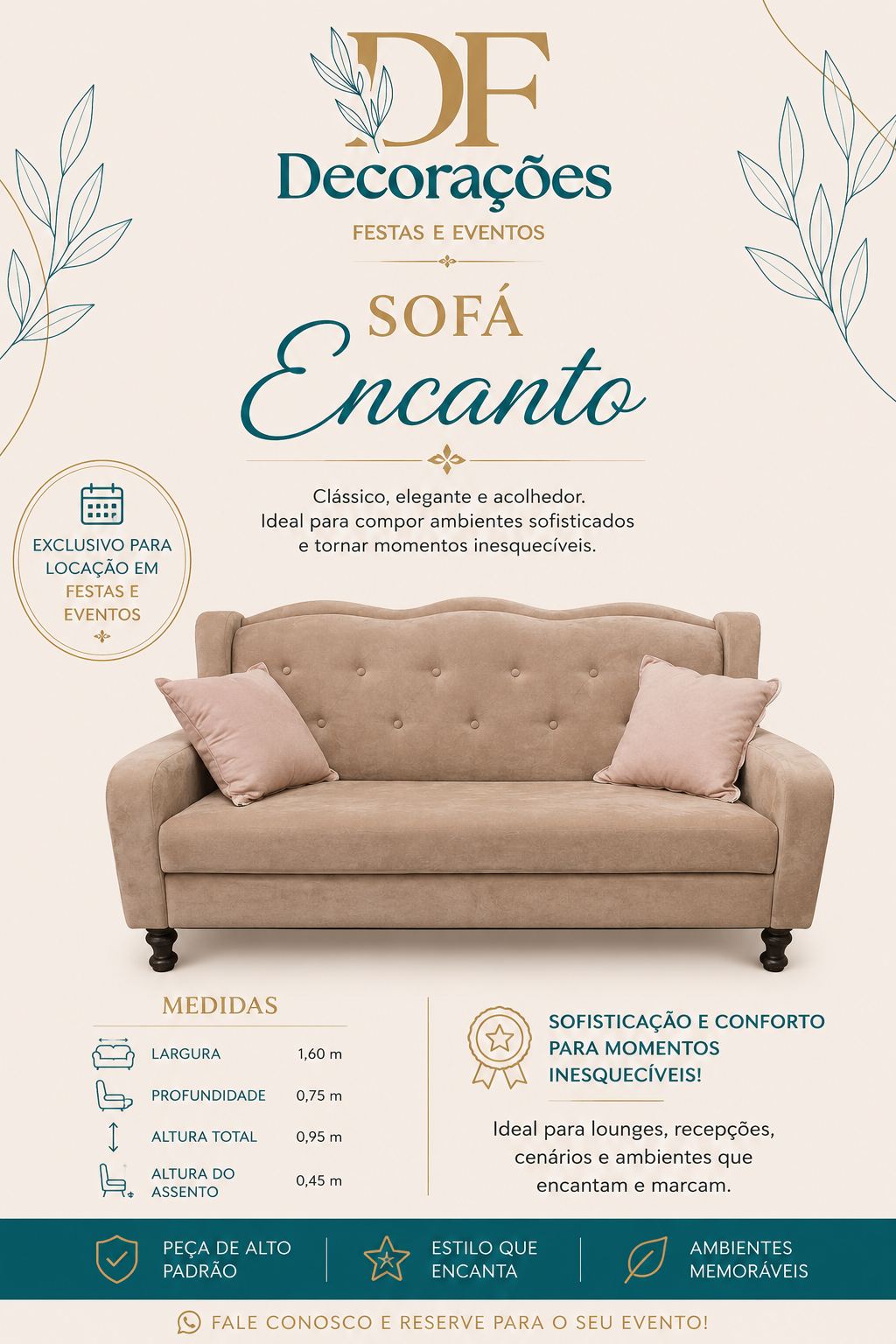 Sofá Encanto