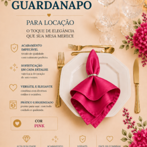 Guardanapo Pink