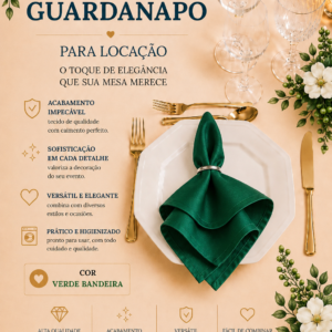 Guardanapo Verde Bandeira