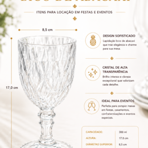 Taça Bico de Abacaxi
