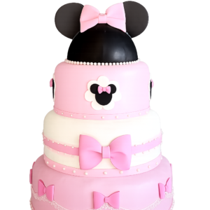 Bolo Fake Minnie Rosa