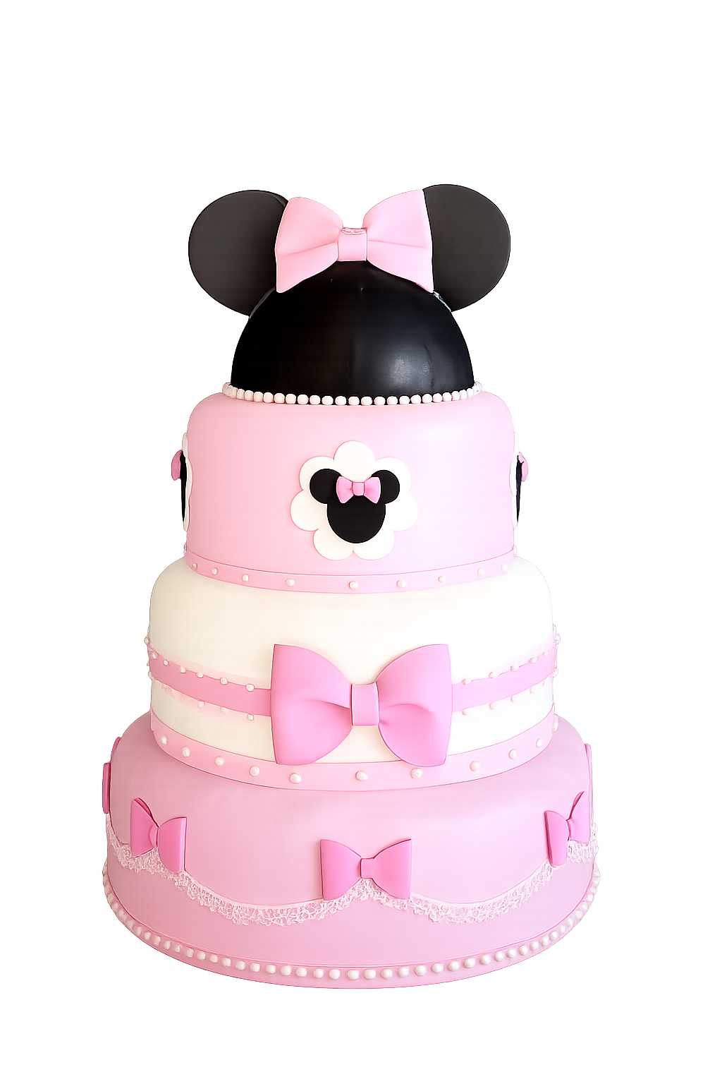 Bolo Fake Minnie Rosa