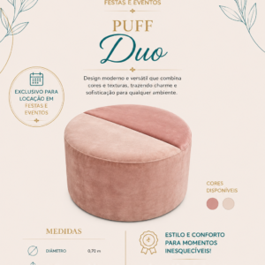 Puff Duo Rose