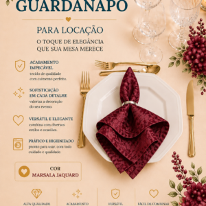Guardanapo Marsalla Jaquard