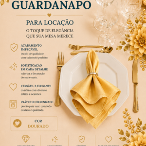 Guardanapo Dourado