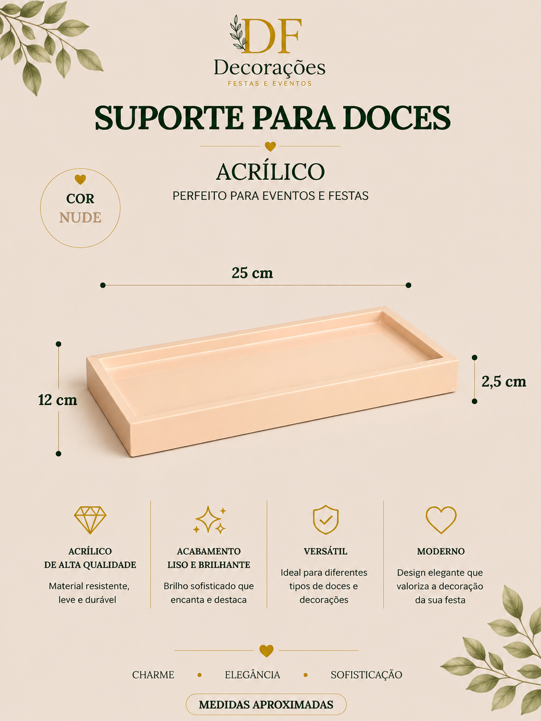 Suporte para Doce Nude