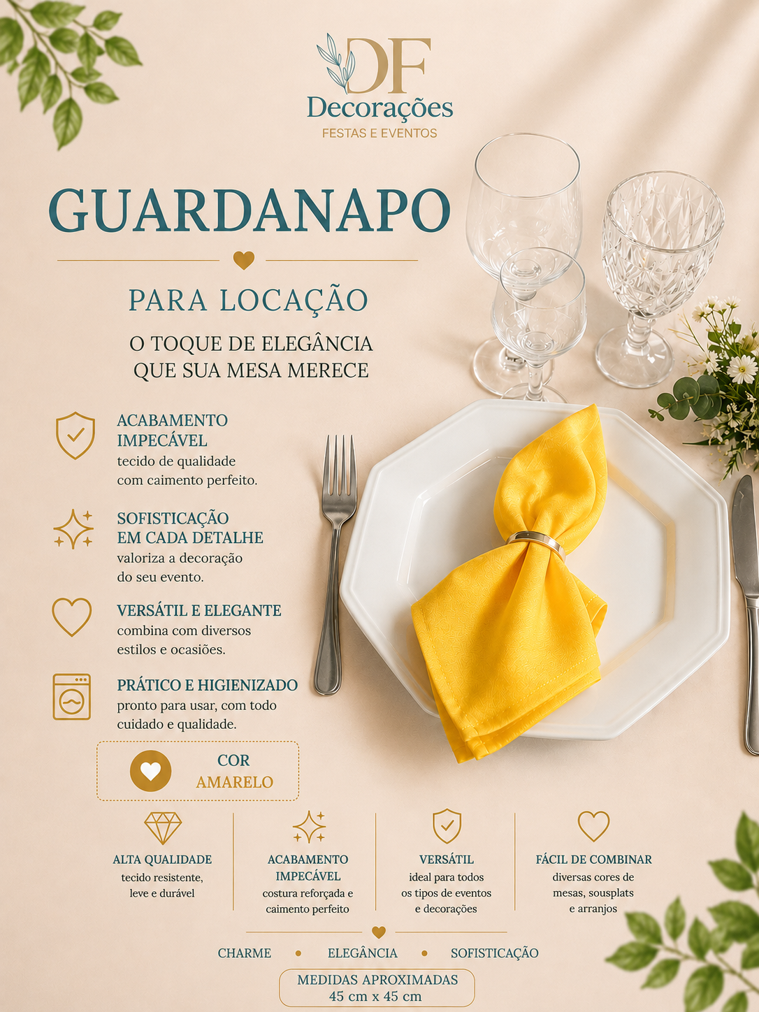 Guardanapo Amarelo