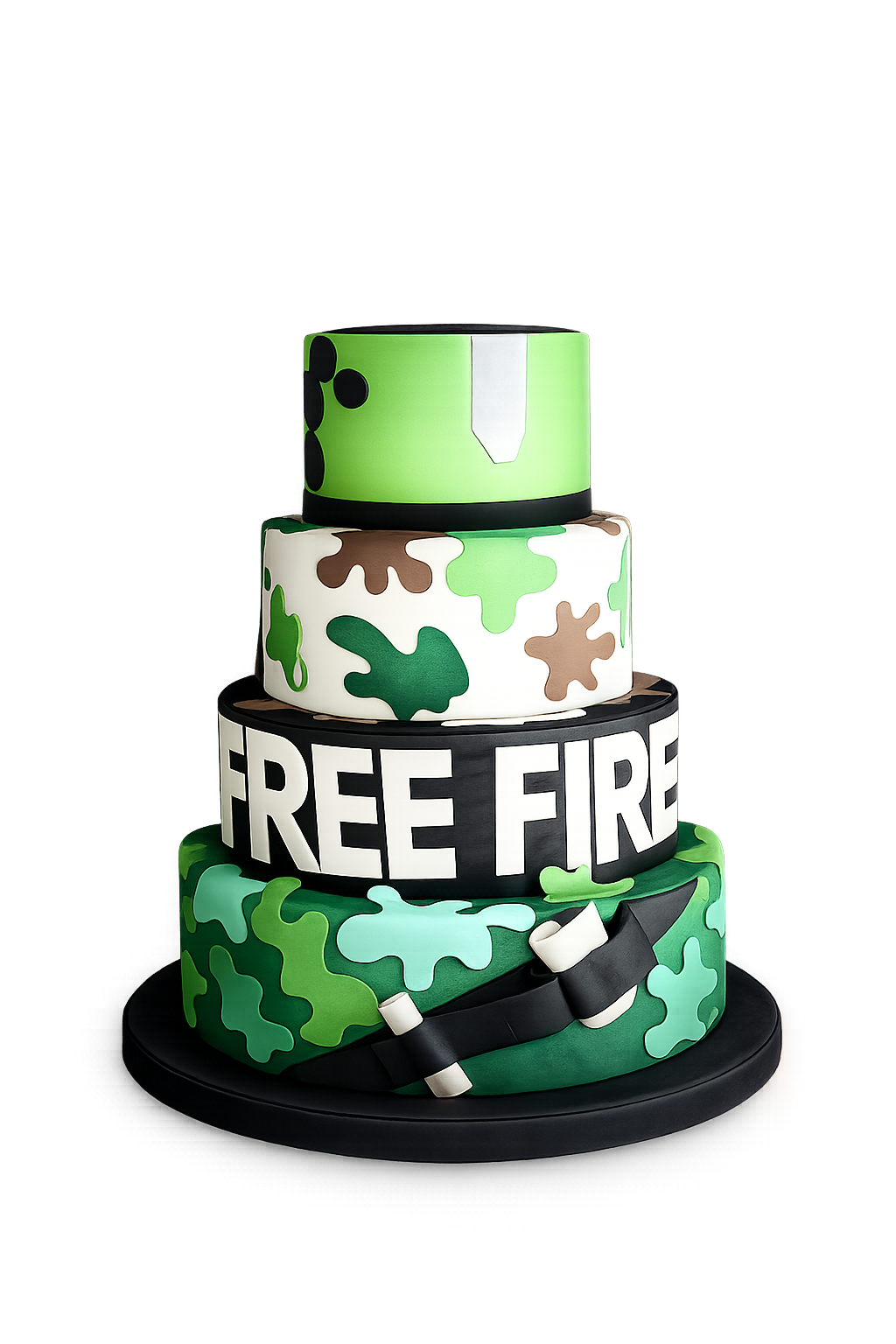 Bolo Fake Free Fire Verde