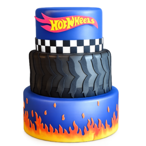 Bolo Fake Hot Wheels Turbo