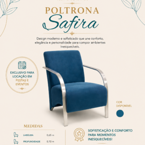Poltrona Safira