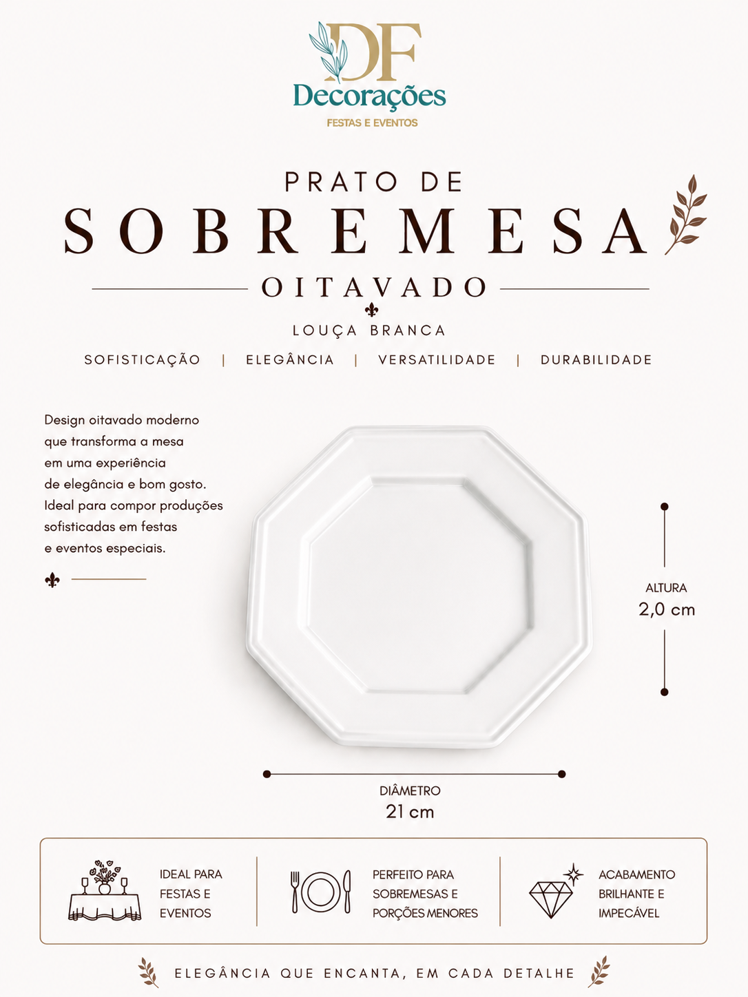Prato de Sobremesa
