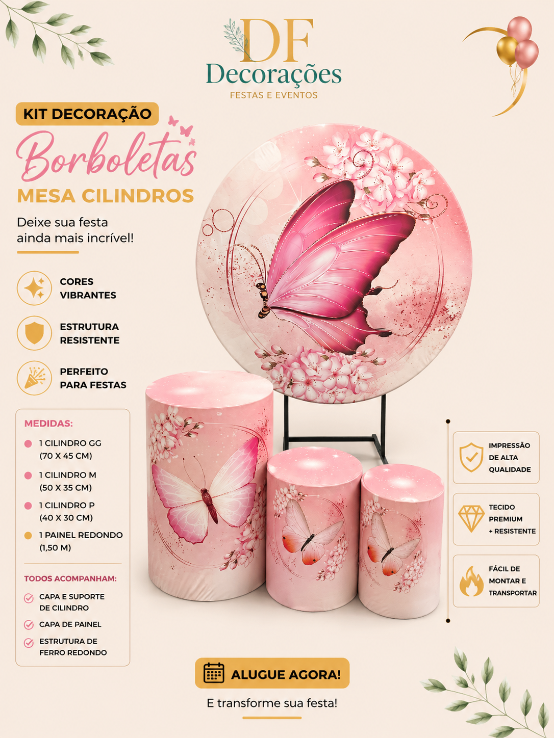 Painel Borboletas