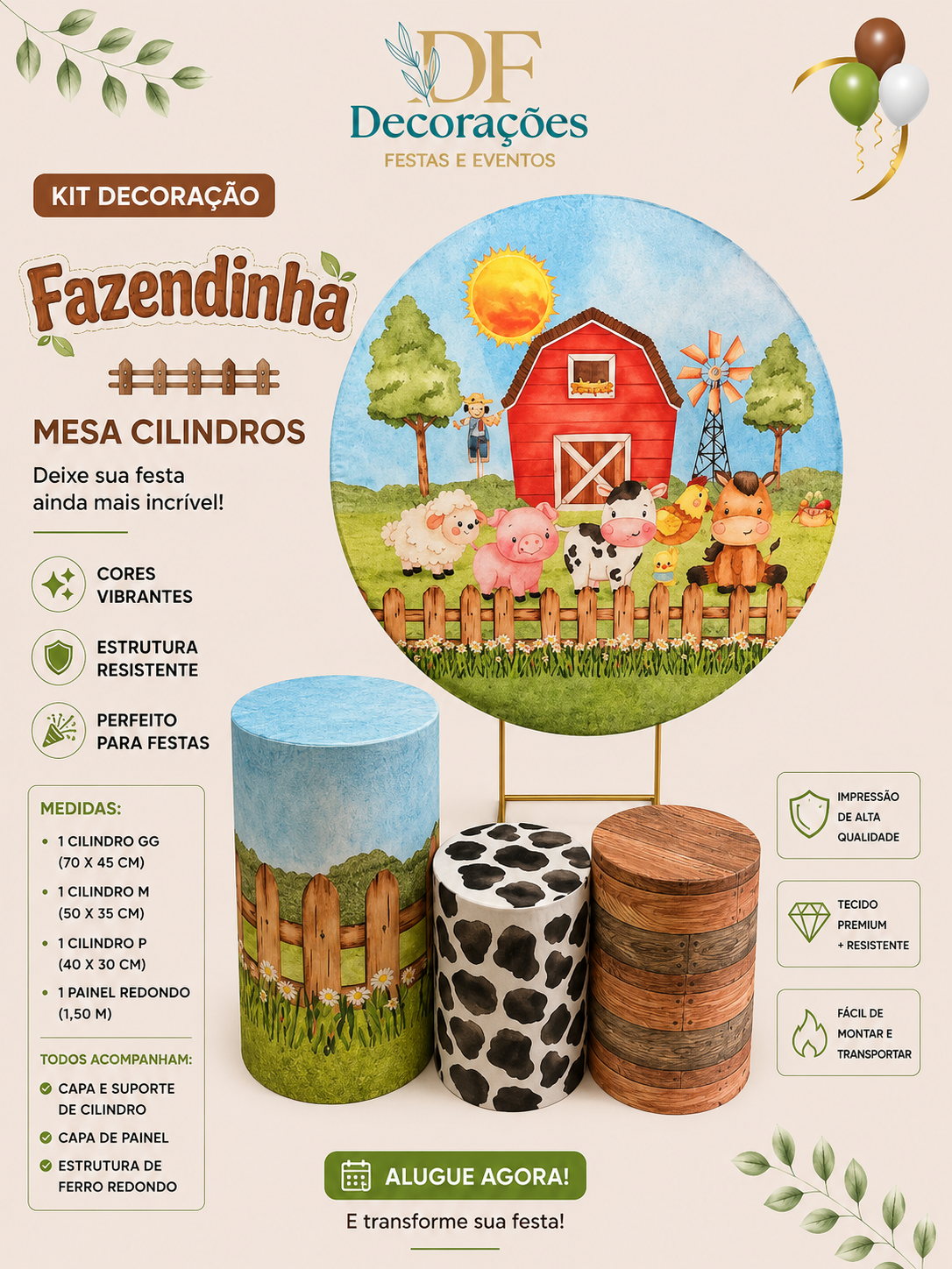 Painel Fazendinha