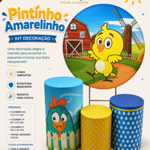 Painel Pintinho Amarelinho