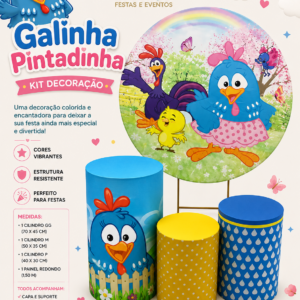 Painel Galinha Pintadinha