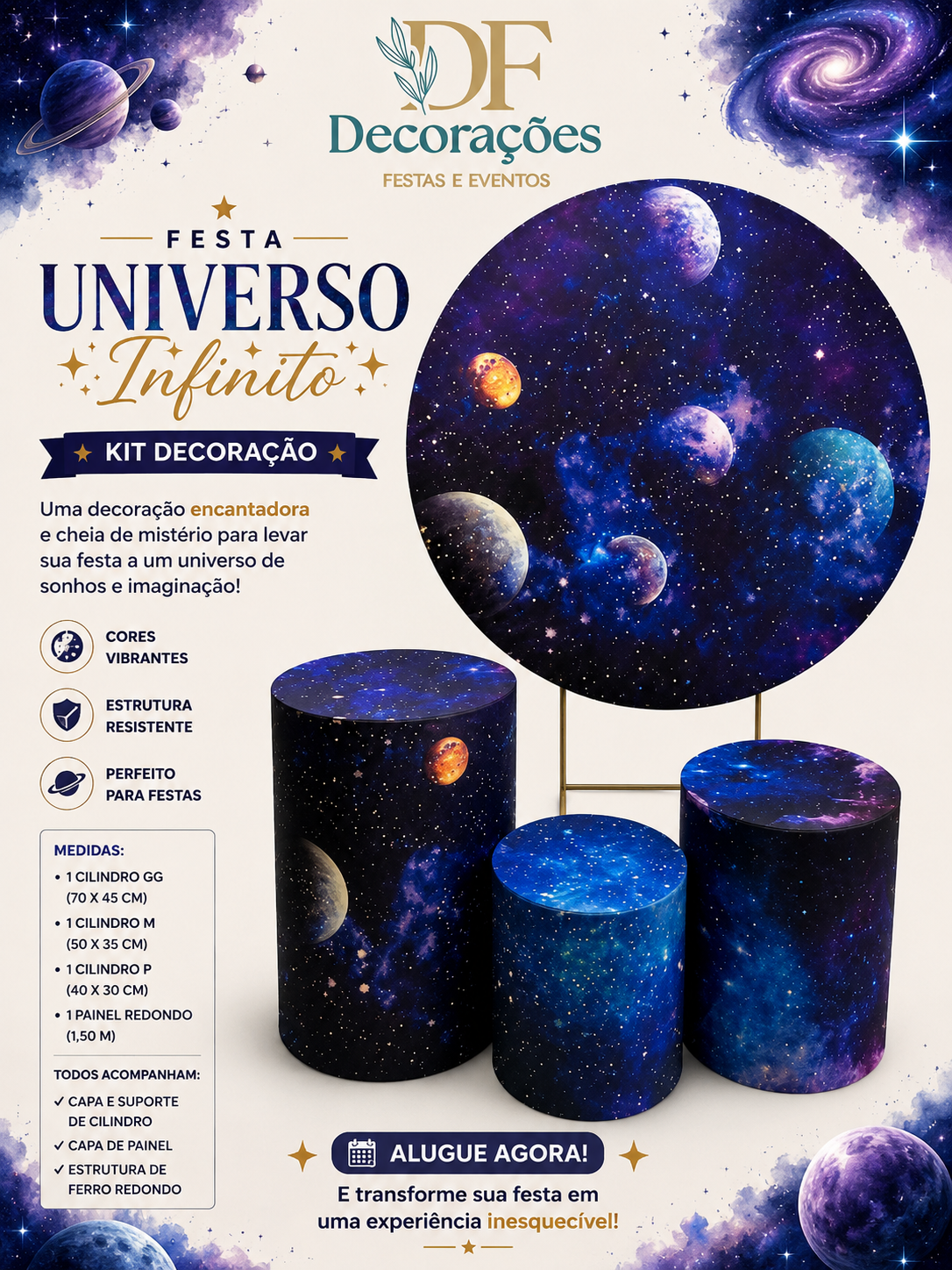 Painel Universo Infinito