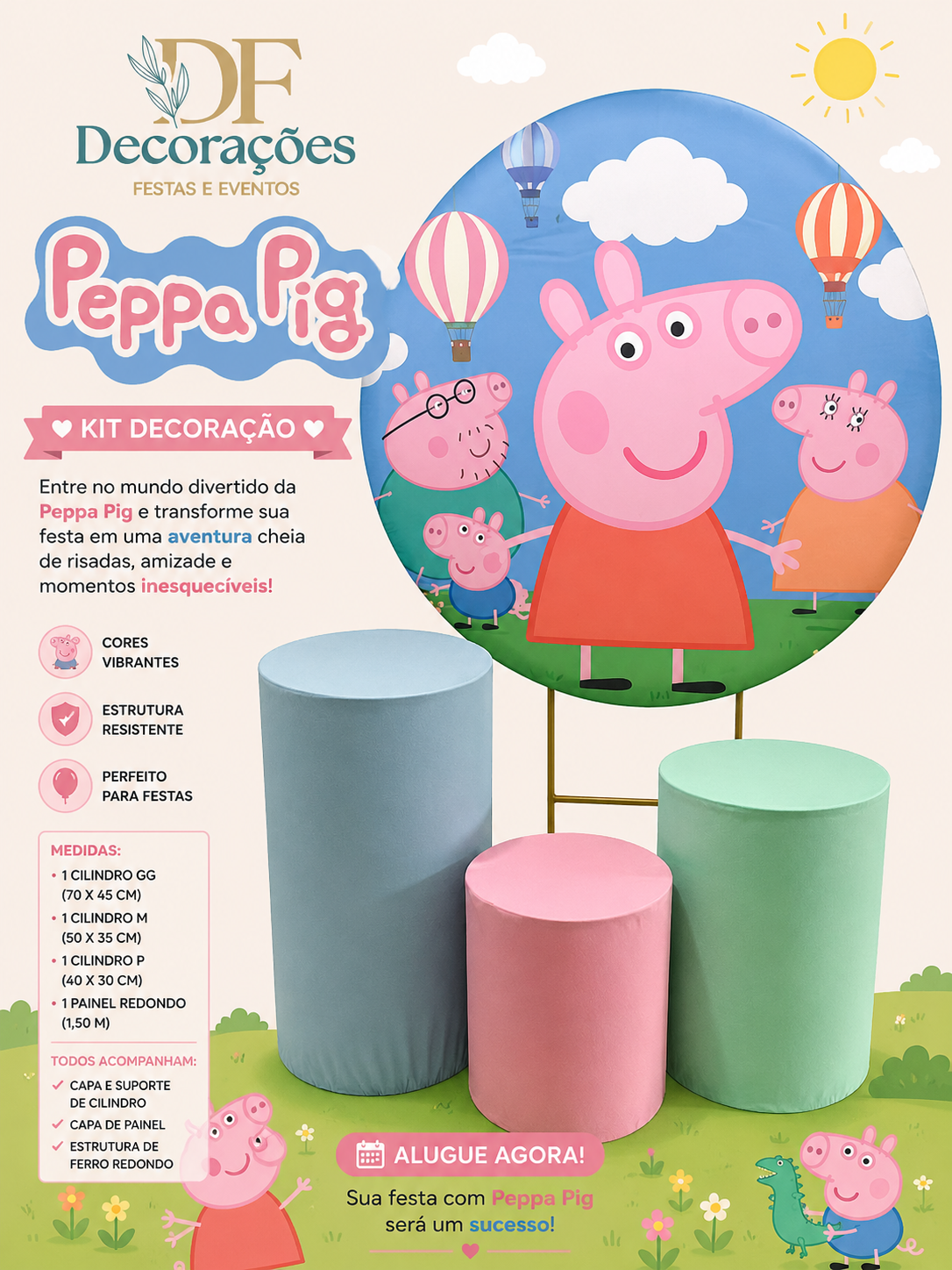 Painel Peppa Pig
