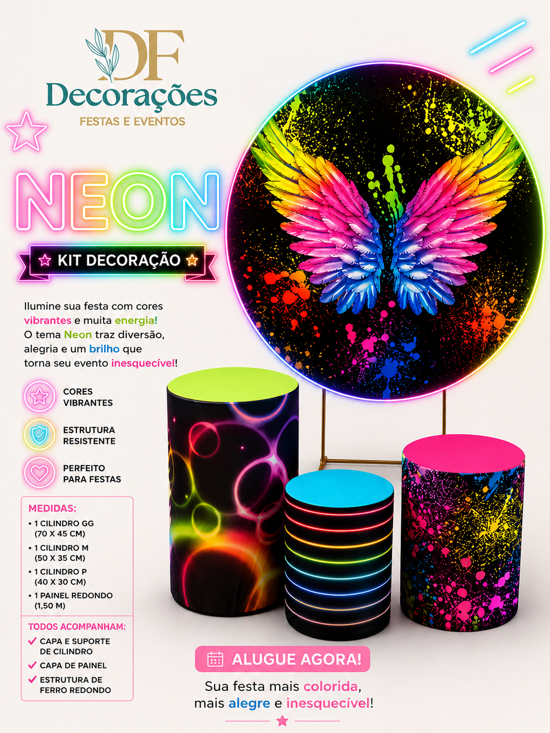 Painel Neon