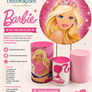 Painel Barbie