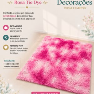 Tapete Felpudo Pink