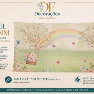 Painel Retangular Jardim 2