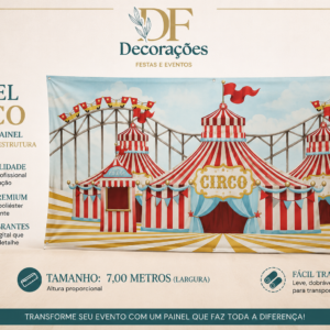 Painel Retangular Circo