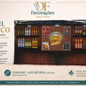 Painel Retangular Boteco
