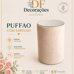 PUFFAO COM ESPELHO