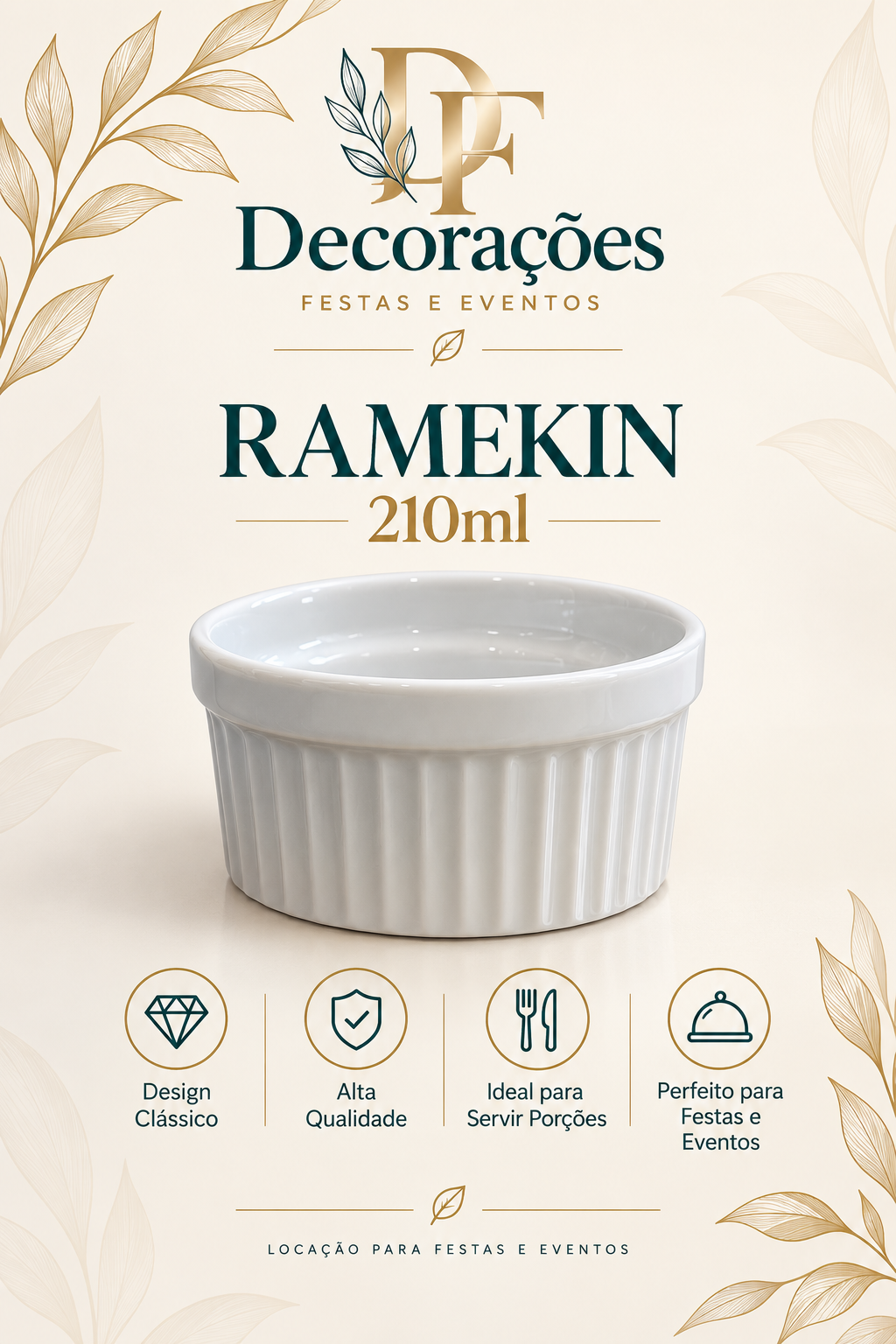 Ramekin De Porcelana